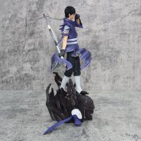 Figura De Acción Naruto 27cm Uchiha Obito Akatsuki Interchangeable Cabezas Juguete Coleccionable Para Niños Y Adultos - details 15