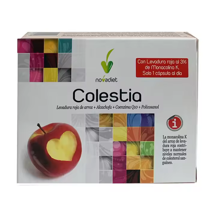 Novadiet Colestia Evo 30 Capsulas - Combate Colesterol Alto - 1