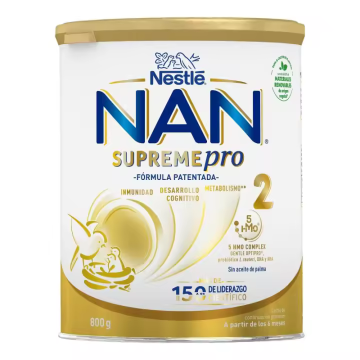 NAN SUPREME PRO 2 800MG DESDE LOS 6 MESES NESTLE - 1