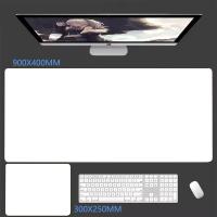 Alfombrilla De Ratón Negra Grande De Goma Natural Sencilla Para Escritorio De Oficina Y Gaming Compatible Con Teclado Y Laptop - details 9