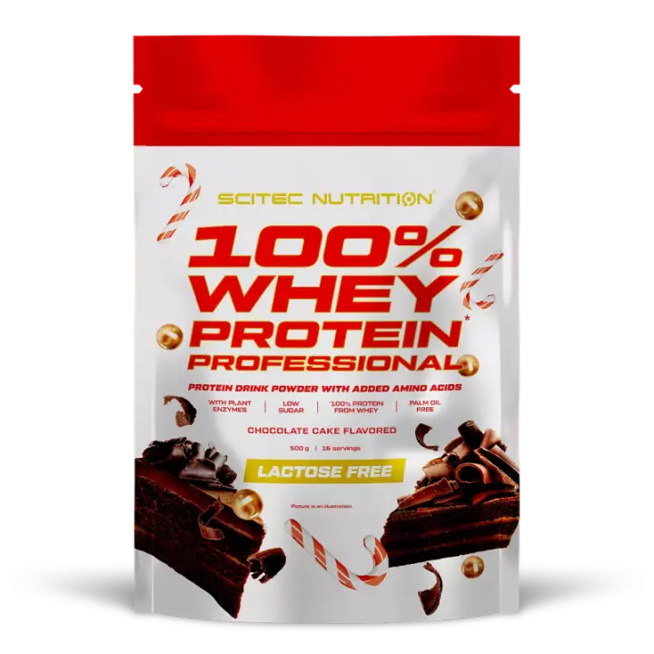 100% Whey Protein Professional (Lactose Free) 0.5kg - Scitec Nutrition - 1