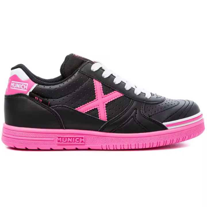 Calzado Futbol marca Munich modelo 1511014 para kids en color negro - 1