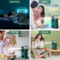 Ventilador de Refrigeración y Aire Acondicionado de 600 Ml - 3 Velocidades - Con Modo de Pulverización y Luz Nocturna - details 2