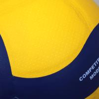 Baloncesto De Voleibol Azul Amarillo Tamaño 5 PU De Alta Gama Para Adolescentes Y Adultos Baloncesto Caliente Con Pega - details 10