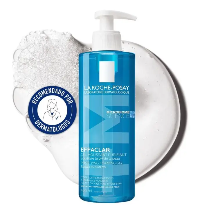 La Roche-Posay Effaclar Gel Limpiador  Purificante Pieles Grasas 400ml - 1