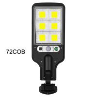 Luz De Pared LED Solar Exterior Impermeable Con Inducción Por Movimiento Para Jardín Terraza Garage Courtyard Iluminación De Calle 3 Modos - details 0