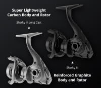 Carrete De Pesca Spinning KastKing Sharky III Resistente Al Agua 18KG Fuerza Máxima Metal Para Pesca En Río Lago Y Mar - details 14