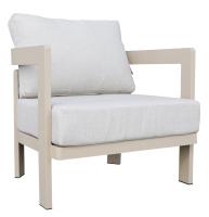 Conjunto de Jardín Solano de Aluminio Beige para 5 Personas | Elegancia y Confort para tu Espacio Exterior HOME AND MORE - details 2