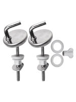 Juego De 2 Tornillos Ajustables Para Asiento De Inodoro Acero Inoxidable Parte Del Tapa De Inodoro Herramienta Manual Para El Hogar - details 30