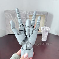 Mano Super Móvil 1:1 Para Dibujar Y Pintura Figura De Acción Simulación Blanco Y Gris Mano Izquierda Y Derecha Modelo De Juguete Para Adultos - details 7
