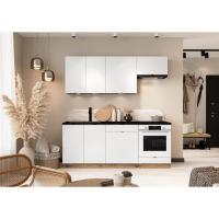 Muebles de Cocina 200 cms color Blanco Mate con modulo Horno ref-44 - details 0