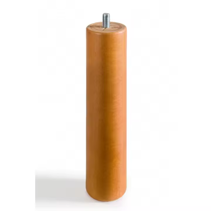 MESEFOR Pack de Patas de Cama de Madera de 25 Cm- Estables y de Alta Calidad. - 1
