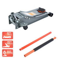 Gato hidráulico de 3T  Swiss Kraft con una altura de elevación de 75 a 500 mm y doble pistón hidráulico - details 1