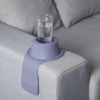 Bandeja de silicona para almacenamiento de sofá, soporte para reposabrazos, posavasos para bebidas, organizador para el hogar y la Oficina - details 7