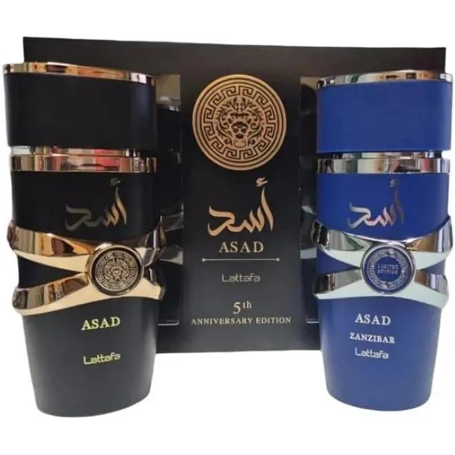Lattafa Aniversario Edition Asad & Asad Zanzibar Eau de Parfum 100ml - 1