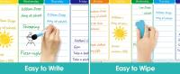 Calendario Magnético A3 Tamaño Semanal Y Mensual En Español Francés Inglés Pizarra Blanca Seca Adhesivo Para Nevera - details 6