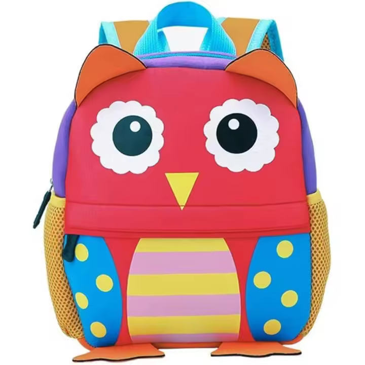 Mochila para guardería infanil, mochila Escolar con Pequeños animales de Diseños animados para guardería, Escuela primary Bonita para niñas de 3 A 5 años - 1