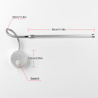 Lámpara De Pared LED 6W Para Lectura En La Habitación Con Interruptor De Giro 360 Grados Ajustable Aluminio AC90-260V Moderna - details 1