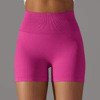 Shorts De Yoga Para Mujer Fitness Running Ciclismo Leggings Deportivos De Cintura Alta Transpirables Talla Grande Verano Gimnasio - details 36
