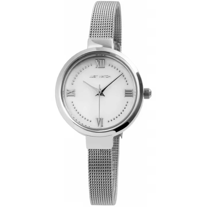 Reloj Just® Mujer Prateado com Bracelete em Mesh - 0074 - 1