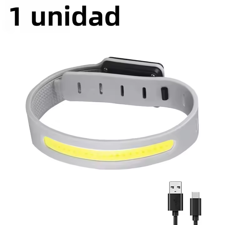 Linterna Frontal LED Recargable Para Correr Por Noche Impermeable Con Magnético Multi Funcional Portátil Para Ropa De Trabajo Clip Light - 1
