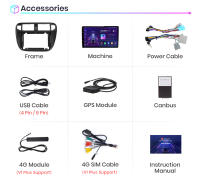 Junsun Android 13 inalámbrico CarPlay Android Auto Radio para Honda Civic 1996-2001  coche Multimedia navegación GPS autorradio - details 24