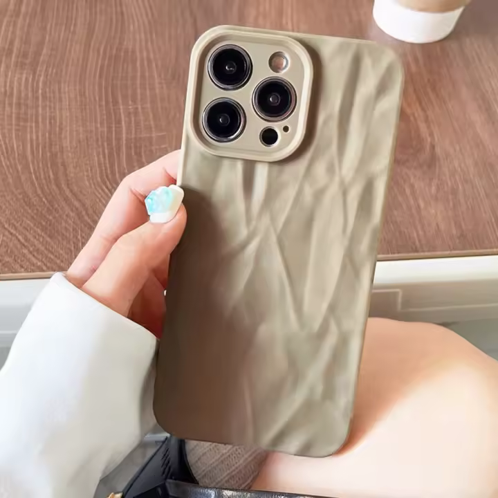 Funda De Teléfono De Silicona Suave Para iPhone 11 12 13 14 15 16 pro Max X Xs XR Max 7 8 plus Diseño De Dibujos Animados Plegable Cubierta Protectora - 1