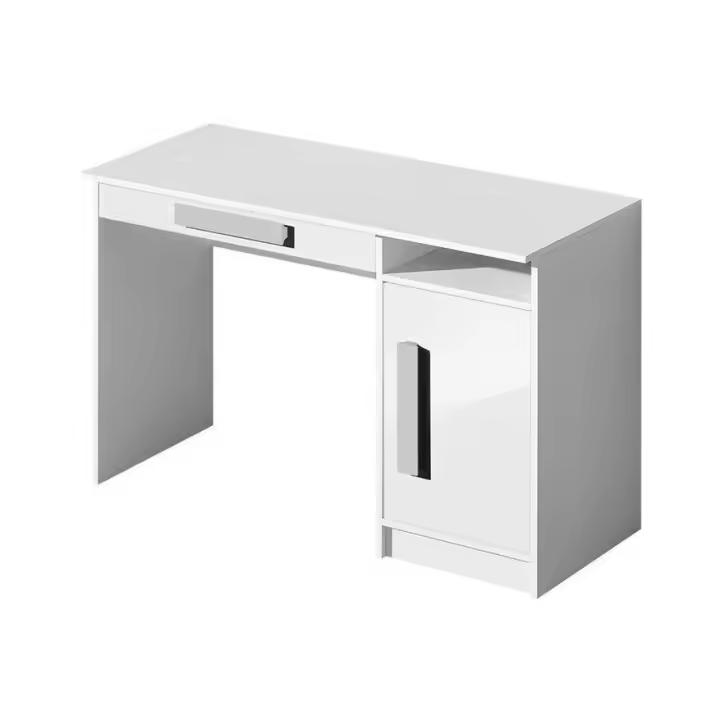 Mesa de oficina Akron J100 , Muebles ES, Con cajones, Con puertas, 120 x 80 x 50cm - 1