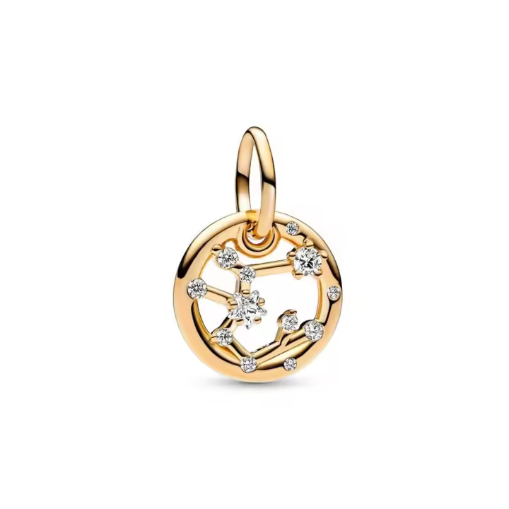 762723C01 - Charm Colgante con un recubrimiento en oro de 14k Zodiaco Sagitario Pandora 762723C01 PANDORA Raíz Joyas Pandora MUJER inicio Charm Pandora Mujer Pandora Original - 1