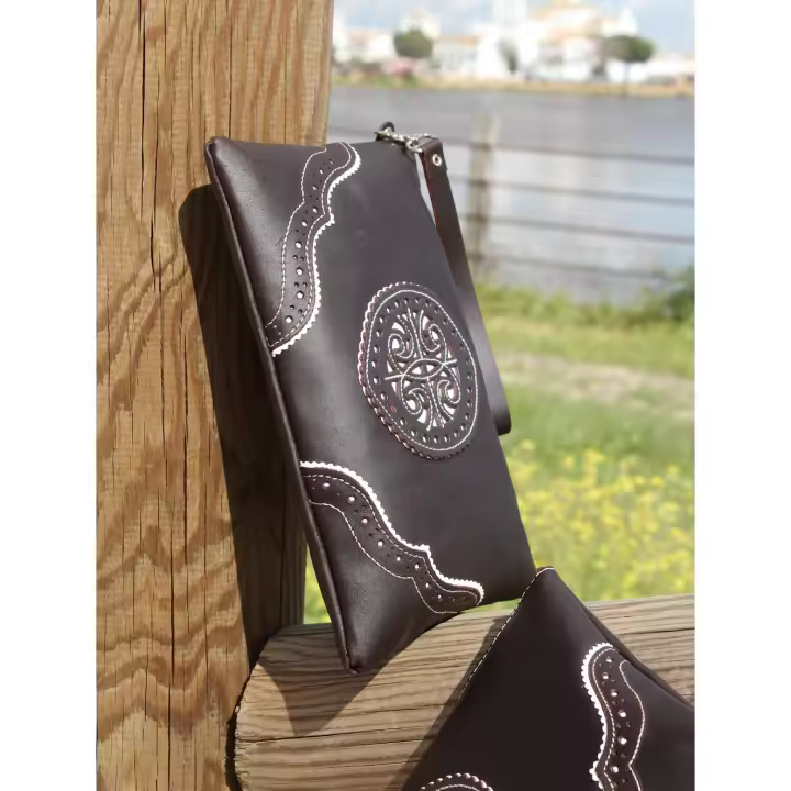 BOLSO DE MANO PIEL - 1