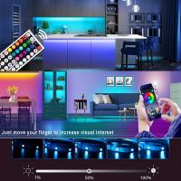 Tira De Luces LED RGB 5V 5050 Flexibles Control Remoto APP Decoración De Hogar Para Pared Y Habitación Luz SMD Epistar Certificación CE ROHS UL Vida Útil 50000 Horas - details 5