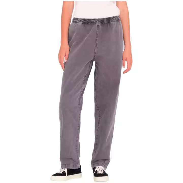 Pantalon Largo Volcom Cheellin Ew para mujer en color gris - 1
