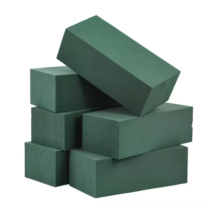 Bloques De Esponja Floral Húmeda Fresca Para Bodas Y Fiestas Decoración De Arreglo Floral Styrofoam Para Jardín Hogar Accesorios Venta Por Pieza - 1