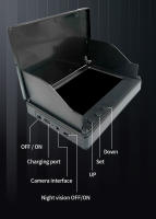 Cámara De Pesca Subacuática Con Pantalla LCD HD Localizador De Peces Portátil Cámara Impermeable IP68 Con LED Y Cable De 30M Para Lago De Hielo - details 2