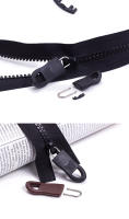 10pcs Accesorios Para Cremalleras Desmontables Cabeza De Cremallera Universal De Aleación De Latón Para Maletas Escuelas Uniformes Ropa Y Zapatos Reemplazo De Cremallera De Jeans - details 2