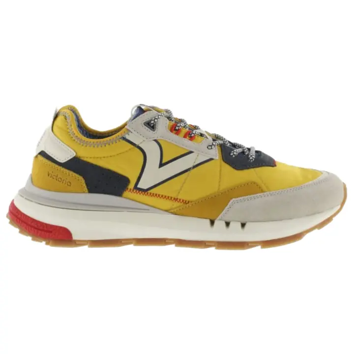 Zapatillas Amarillas Victoria Wing Evo Sport Mostaza de Diseño Ergonómico - 1
