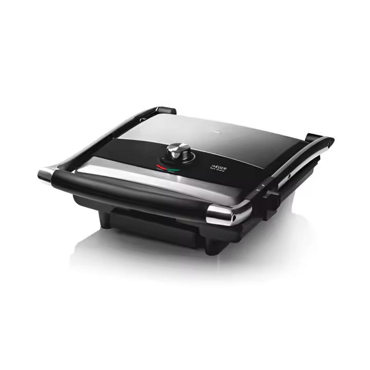 Haeger BISTRÔ - Parrilla Eléctrica 2000W con Control de Temperatura y Placas Antiadherentes - 1