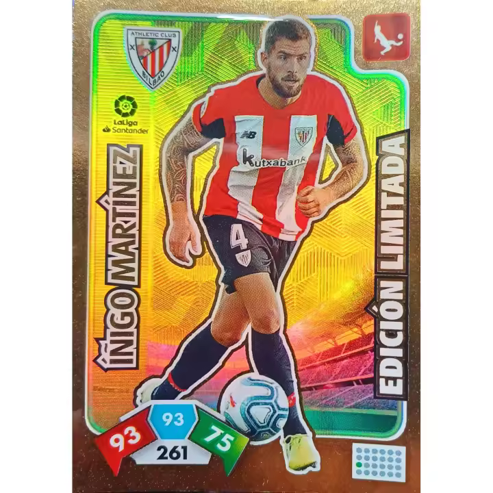 Elige tu carta Panini Adrenalyn XL 2019-20 Edición Limitada Campeón Card Iñigo Martinez Luka Modric Courtois Pique Bradaric Parejo Canales Trippier FC Barcelona Real Madrid Atlético de Madrid Athletic Bilbao Celta Vugo Betis Sevilla - 1