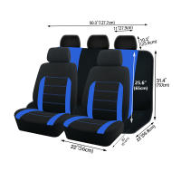 Cubiertas De Asiento Universal De Tela AUTO plus Adecuadas Para La Mayoría De Los Coches SUV Camiones Y Vans Accesorios De Interior Para Coches - details 1
