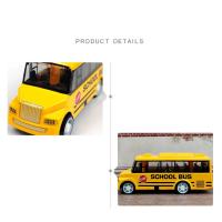 Modelo De Autobús En Forma De Autobús Juguete Extensible Con Retroceso Alta Imitación Regalo De Ocio De Calidad Para Niños Ornamento De Vehículo - details 3