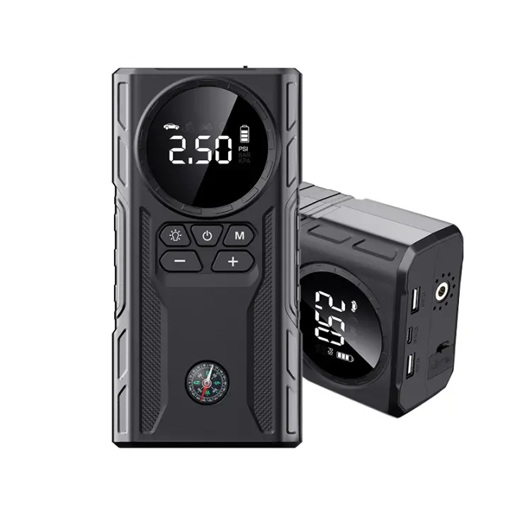 Power Bank Coche 39800mAh con Inflador - Arranque Emergencia 12V, Batería Grande, 5 Modos, IP65 para Auto/Camioneta/Moto ¡Envío 24h GRATIS! - 1