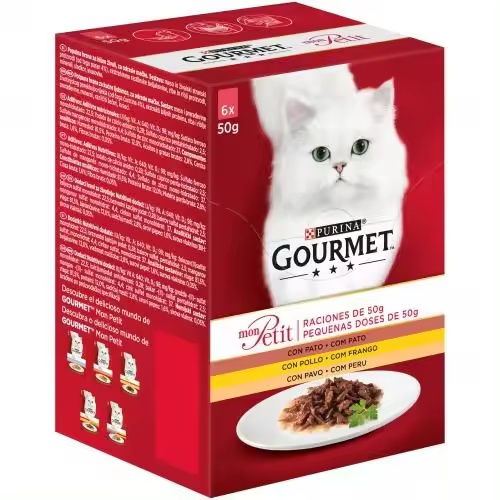 GOURMET Mon Petit de Aves Multipack 6x50g - 1