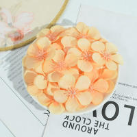 50Pcs Pétalos De Cerezo Artificiales De Seda Para Decoración De Casamiento Fiesta Hogar DIY Scrapbook Tarjeta Artesanía - details 11