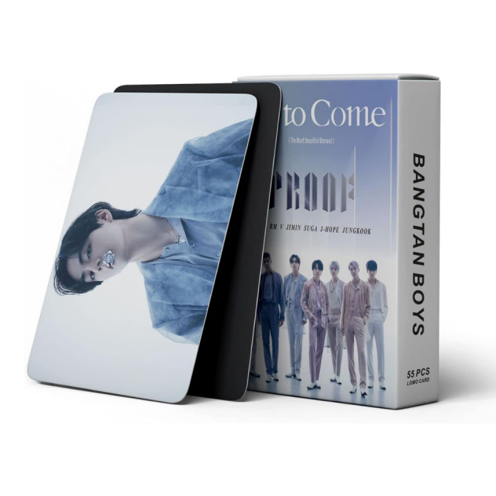 Lomo Card BTS YET TO COME - PROOF - Photocard HD Kpop - Tarjetas Coleccionables