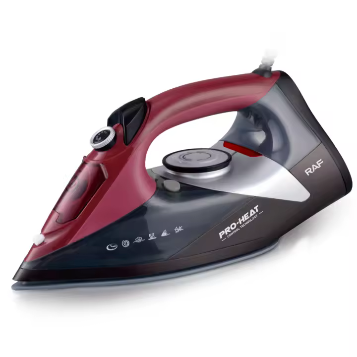 Máquina de planchar portátil de mano de estándar europeo, plancha eléctrica de vapor de doble uso, húmeda y seca, máquina de planchar colgante portátil para el hogar de 3000 W - 1