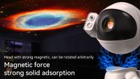 Proyector De Galaxia Con Astronauta Y 13 Piezas De Película Luz Nocturna Para Habitación De Niños Planetario 360° Giratoriolampara De Noche Para Dormitorio - details 3