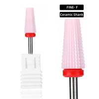 Nueva Rosca De Uñas Cerámica Rosa 5 En 1 Para Máquina Eléctrica De Perforación Tamaño 3/32" Retira Rápidamente Acrílico O Gel Duro - details 8