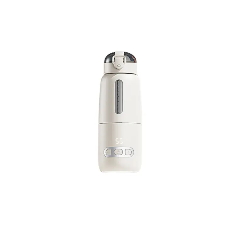 Calentador de Leche para Bebé Portátil Inalámbrico Vidrio de Borosilicato de Grado Alimenticio - 1