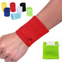 Bolso De Muñeca Para Correr Y Ciclismo Con Cierre Seguro Y Almacenamiento Deportivo Para Gimnasio Y Viajes 1 Pieza Universal Para Mayores De 13 Años Material De Algodón - details 0