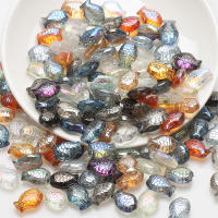30 Pcs Colgantes De Pez Pequeño De Cristal 10x14mm Cuentas De Vidrio Facetadas Para DIY Pulseras Collares Accesorios De Joyería - details 0